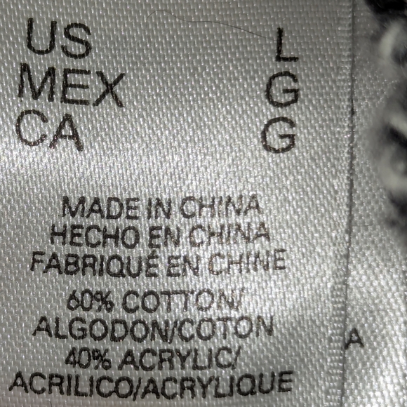 Liz Claiborne Black and White Cowl Turtleneck Sweater - Picture 4 of 7